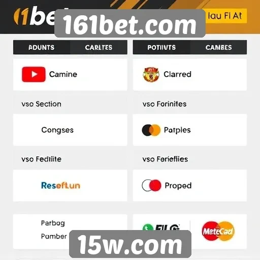 Métodos de pagamento oferecidos pelo 161bet.com